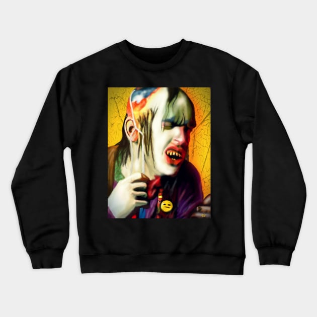 Chop Top Crewneck Sweatshirt by RG Illustration